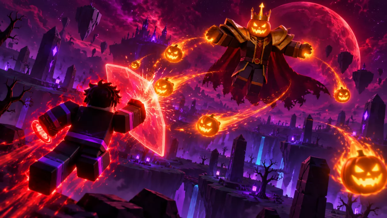 Lanterns Roblox Pumpkin King: Summon, Fight and Rewards &mdash; illustrated cover