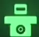 Green Titan Mech icon with a circular chest emblem.
