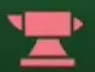 Pink anvil icon for Anvil Drop.