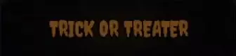 Trick or Treater title in orange Halloween lettering.