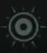 Gray concentric circle icon with rays for Nova.
