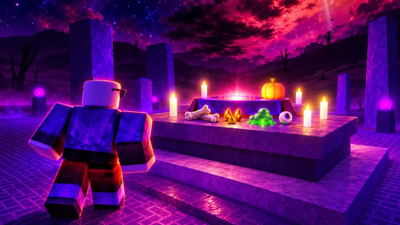 Lanterns Roblox Boss Summoning Recipes and Offering Planner &mdash; illustrated cover